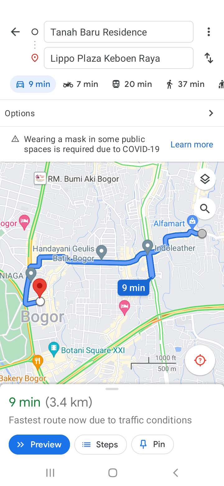 Lippo Plaza Kebun Raya, mal pelayanan publik