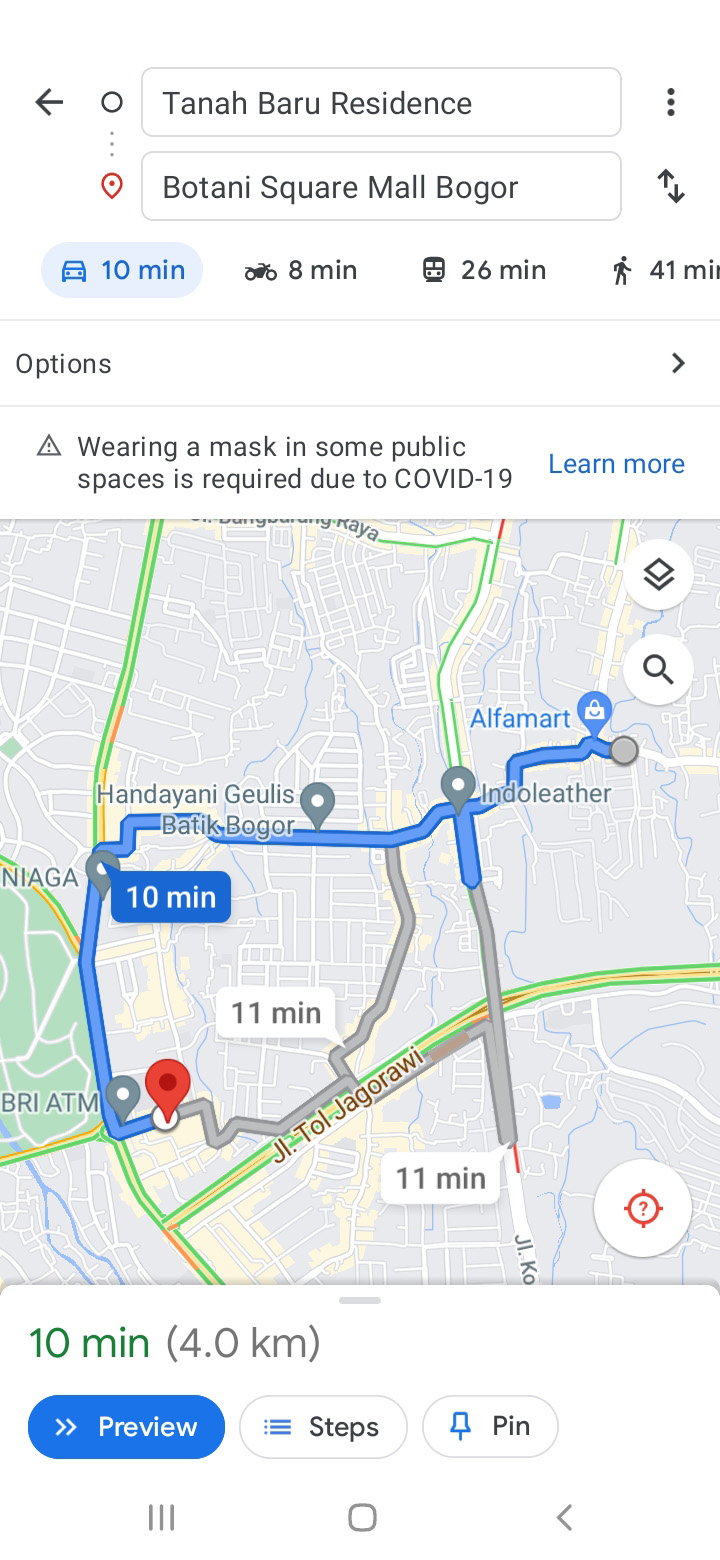Mall Botani Square dekat Tanah Baru Residence