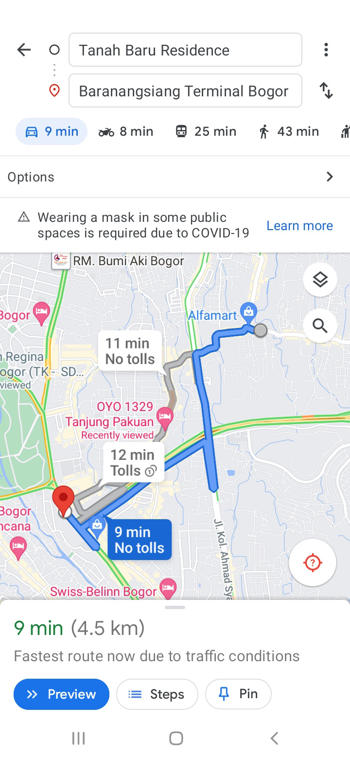 Terminal Bis Baranangsiang Bogor