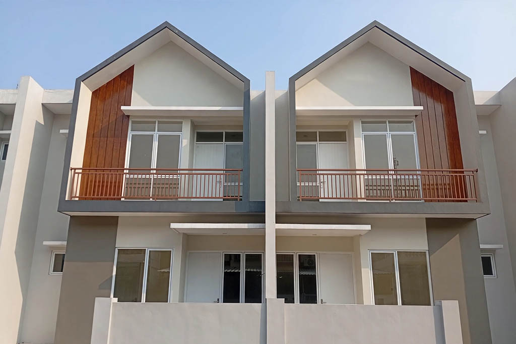 Rumah modern minimalis berkualitas di Tanah Baru Residence