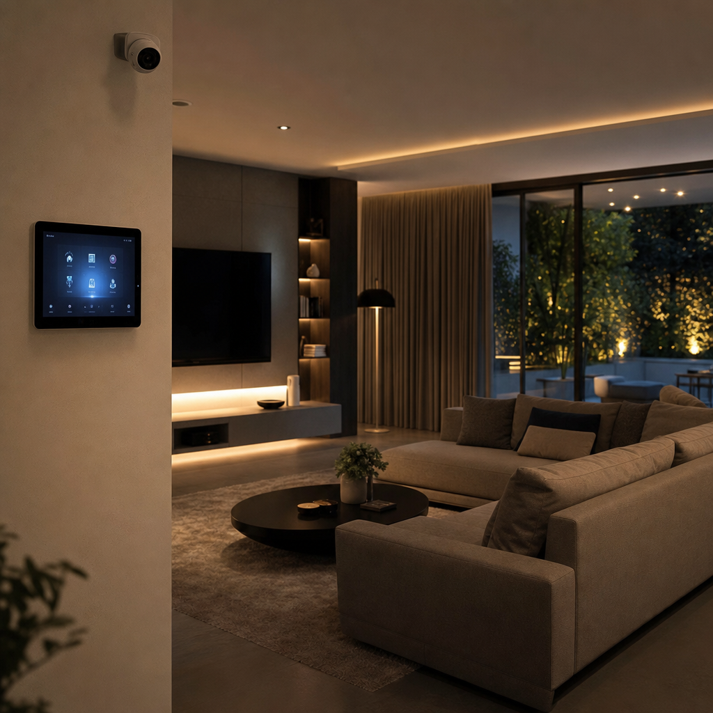Smart Home System dengan CCTV di Tanah Baru Residence